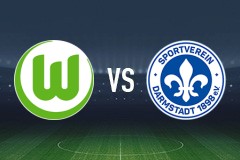 半场战报：沃尔夫斯堡2-0达姆施塔特98，温德，维默尔破门