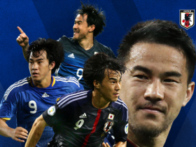 119场50球，日本国家队发海报致敬本赛季退役的冈崎慎司