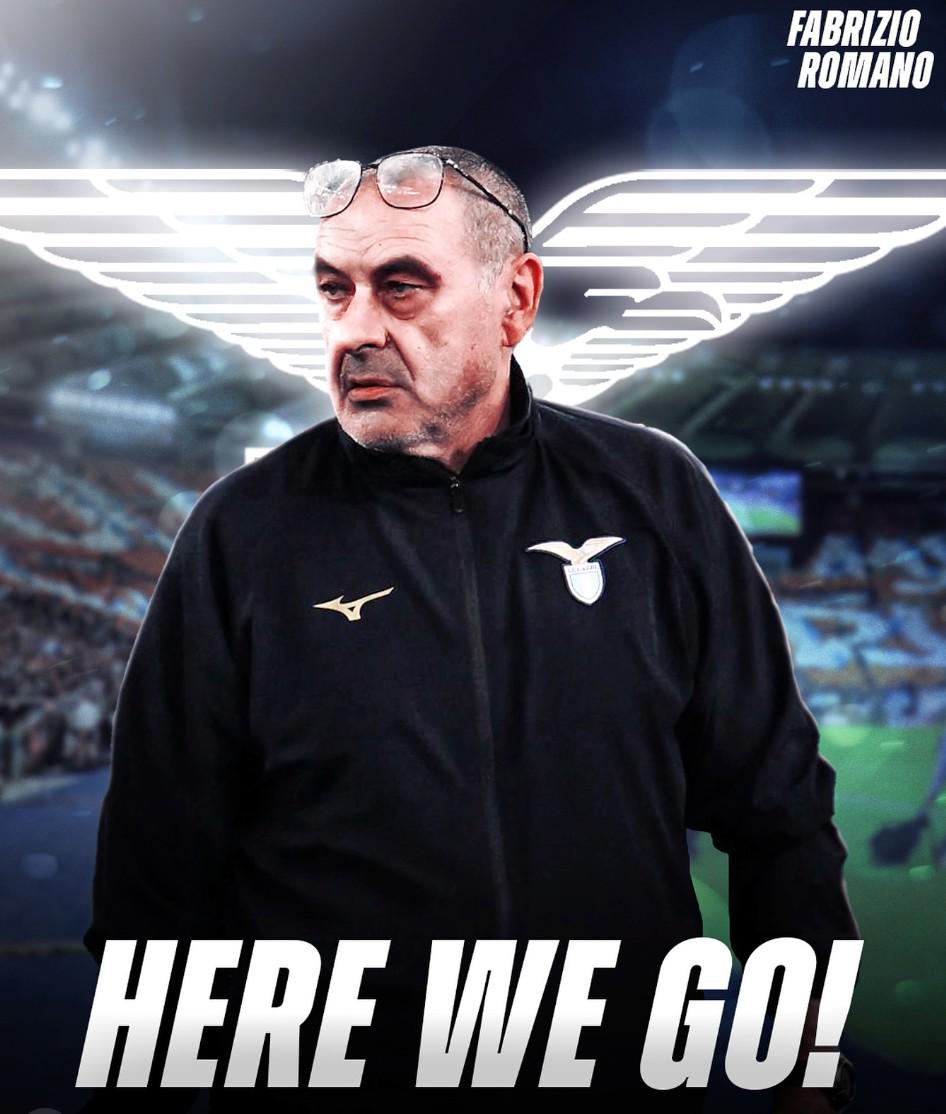 HWG！罗马诺：萨里重返拉齐奥执教，双方签约至2027年