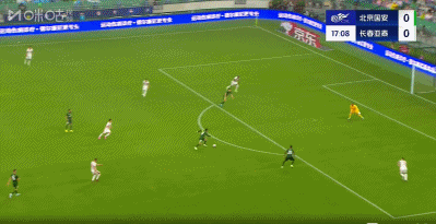 半场：国安2-0亚泰，张稀哲笑纳吴亚轲大礼，曹永竞破门