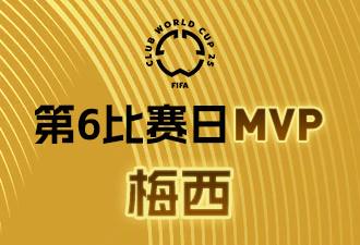 懂球帝X咪咕2025世俱杯第6比赛日MVP：梅西