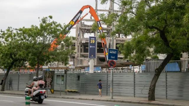 西媒：诺坎普重建施工扰民引不满，有居民表示被工人骚扰