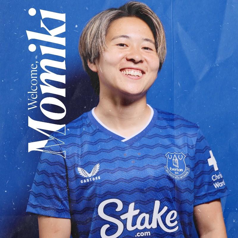 官方：埃弗顿女足免签日本女足国脚前锋籾木结花