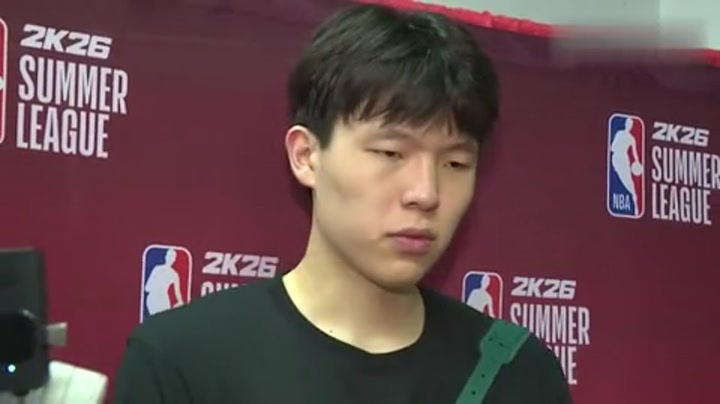 杨瀚森谈休息日安排：吃饱，睡好，不打游戏