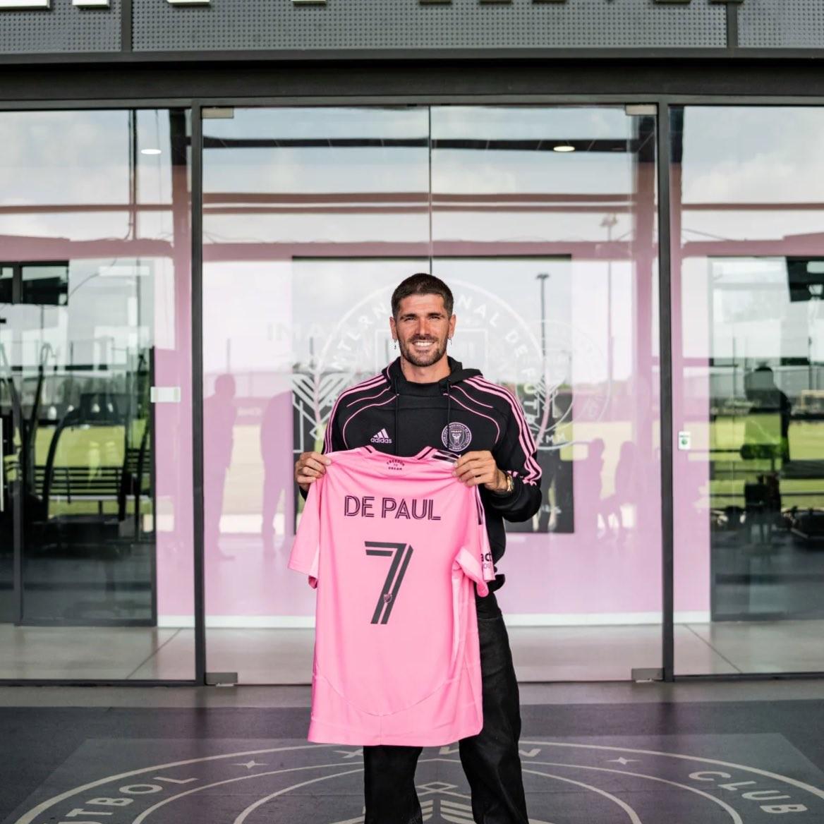 世体：因无力立即支付德保罗转会费，迈阿密国际选择先租借他