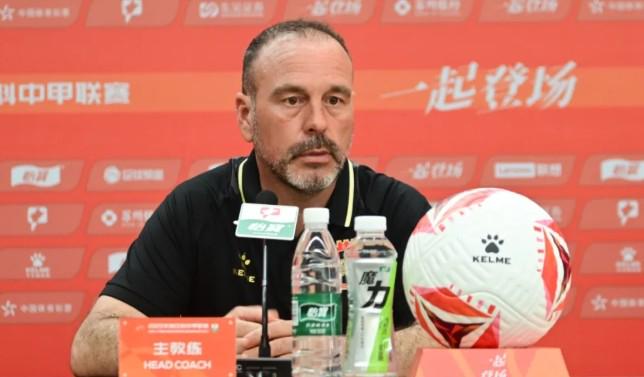 主场0-4惨败鲲城，萨尔科：作为主帅我第一次经历这样的局面
