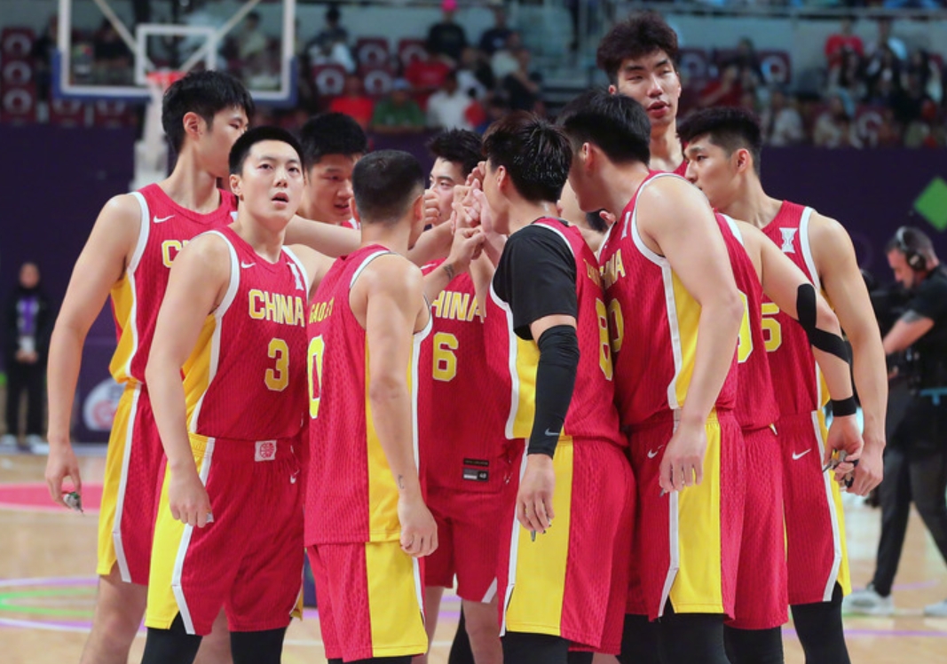 中国男篮多项数据排名赛会第一 场均失误并列第二少