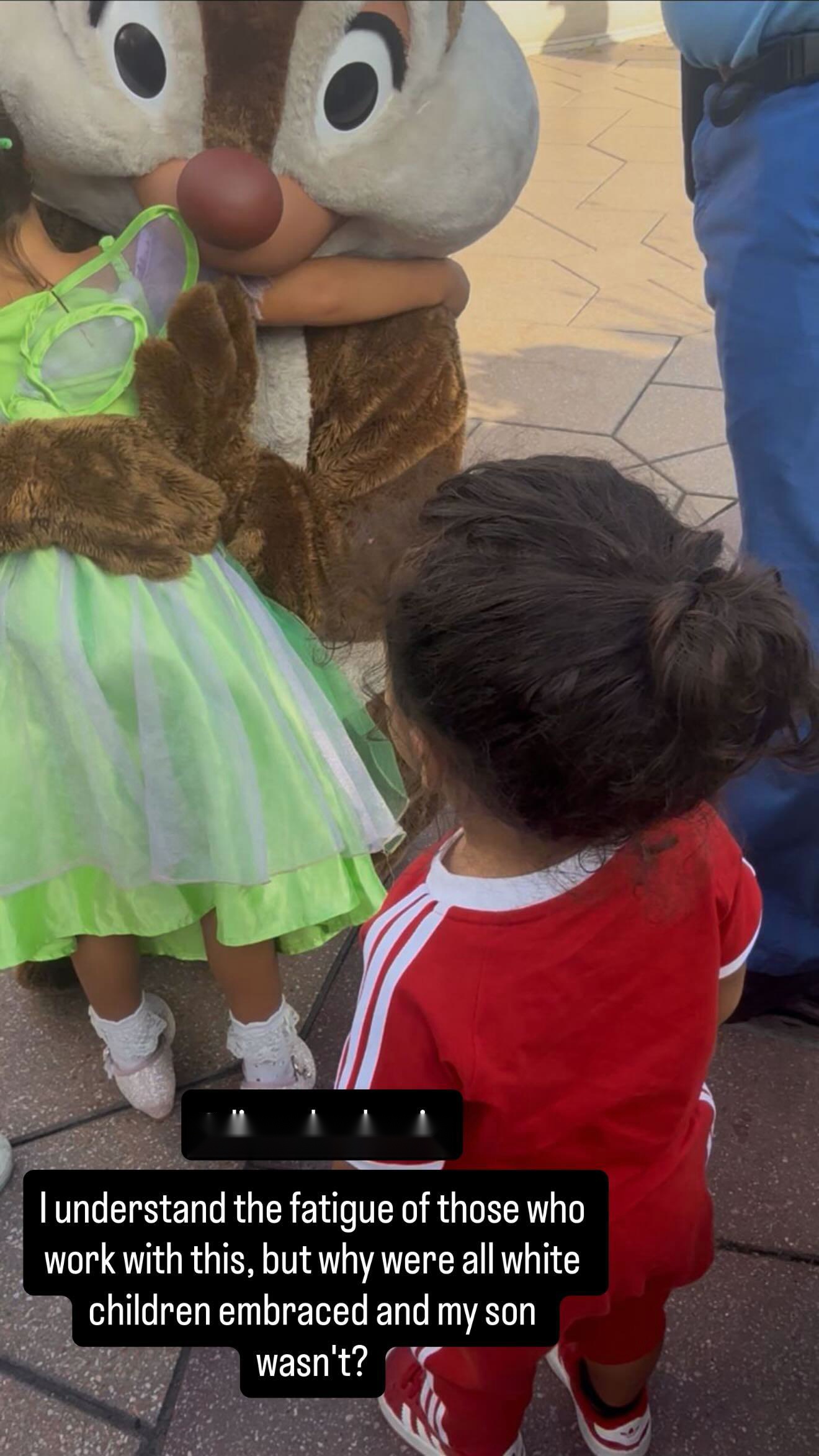 控诉迪士尼，拉菲尼亚：抱了所有白人孩子，为什么不抱我儿子