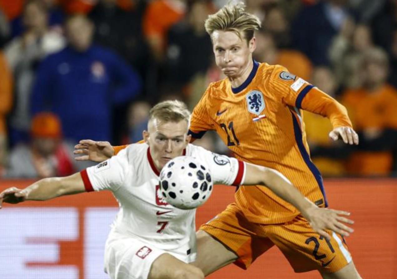 科曼：德容的伤势并不严重，但让他出战立陶宛太过冒险