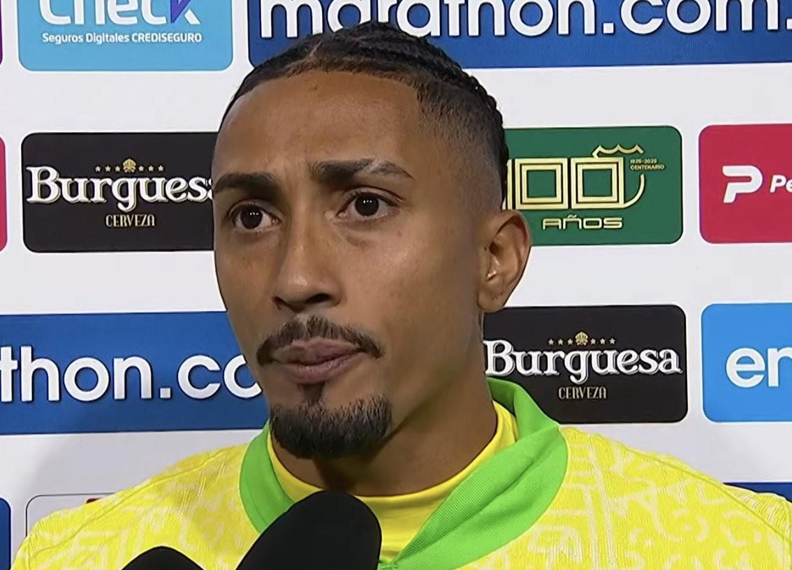 拉菲尼亚：我们主要目标是晋级世界杯，球队做到了