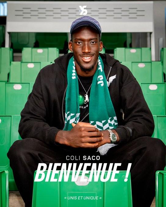 官方：那不勒斯中场科利-萨科租借加盟瑞士甲俱乐部伊韦尔东