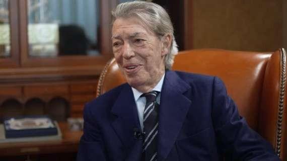 意媒：前国米主席莫拉蒂肺炎病情好转，有望在一周内出院