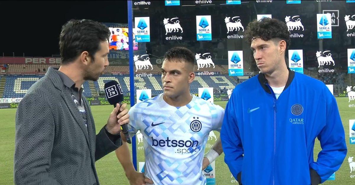 劳塔罗：今天拿到3分对我们的排名很重要；皮奥会带来很大帮助