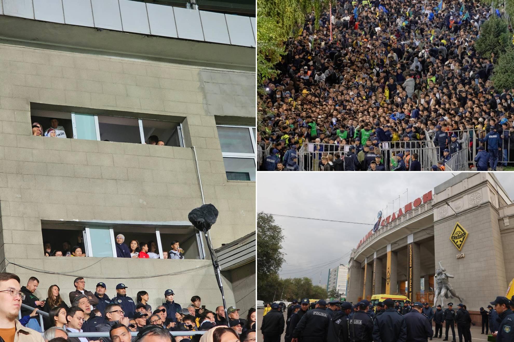 马卡：迎战皇马阿拉木图城市沸腾，但因球场设施老旧引发混乱