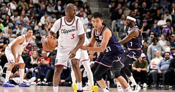 保罗重返快船首秀！大胜广州47分！欢迎来到NBA！