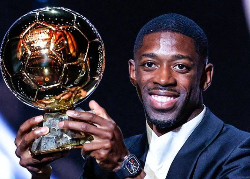 法甲身价前十：登贝莱1亿欧居首 巴黎4人身价9000万欧