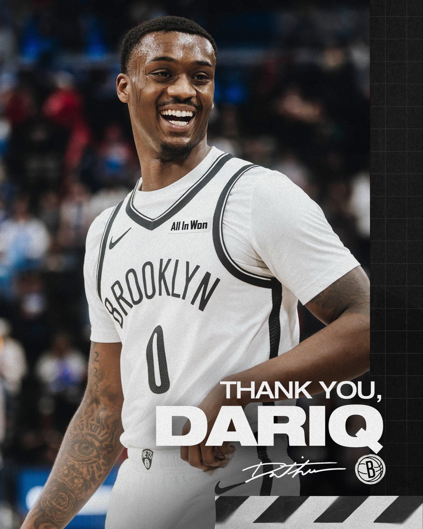 官方：篮网裁掉21岁前锋怀特黑德；上赛季常规赛场均5.7分