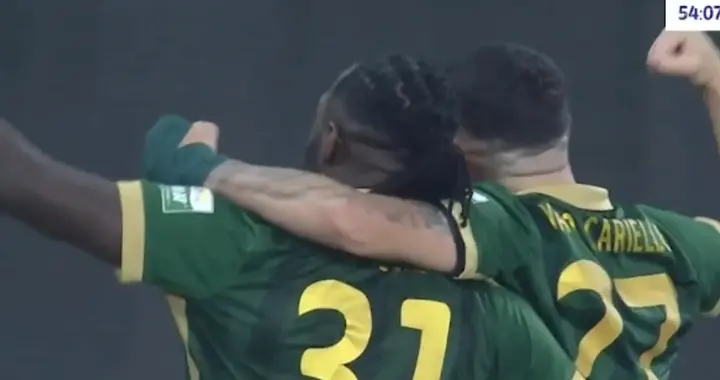 超级世界波！奥乌苏小角度爆射破门，4场3球，王大雷望球兴叹