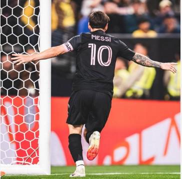 梅西创造完成美职联50球最快纪录，此前由约瑟夫和伊布保持