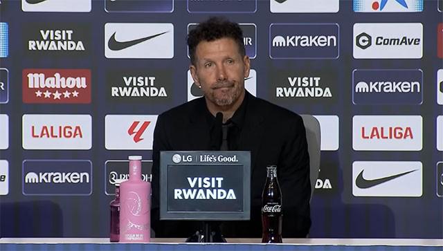 西蒙尼：进球被吹？3人看了录像并做出和大家看法相反的决定