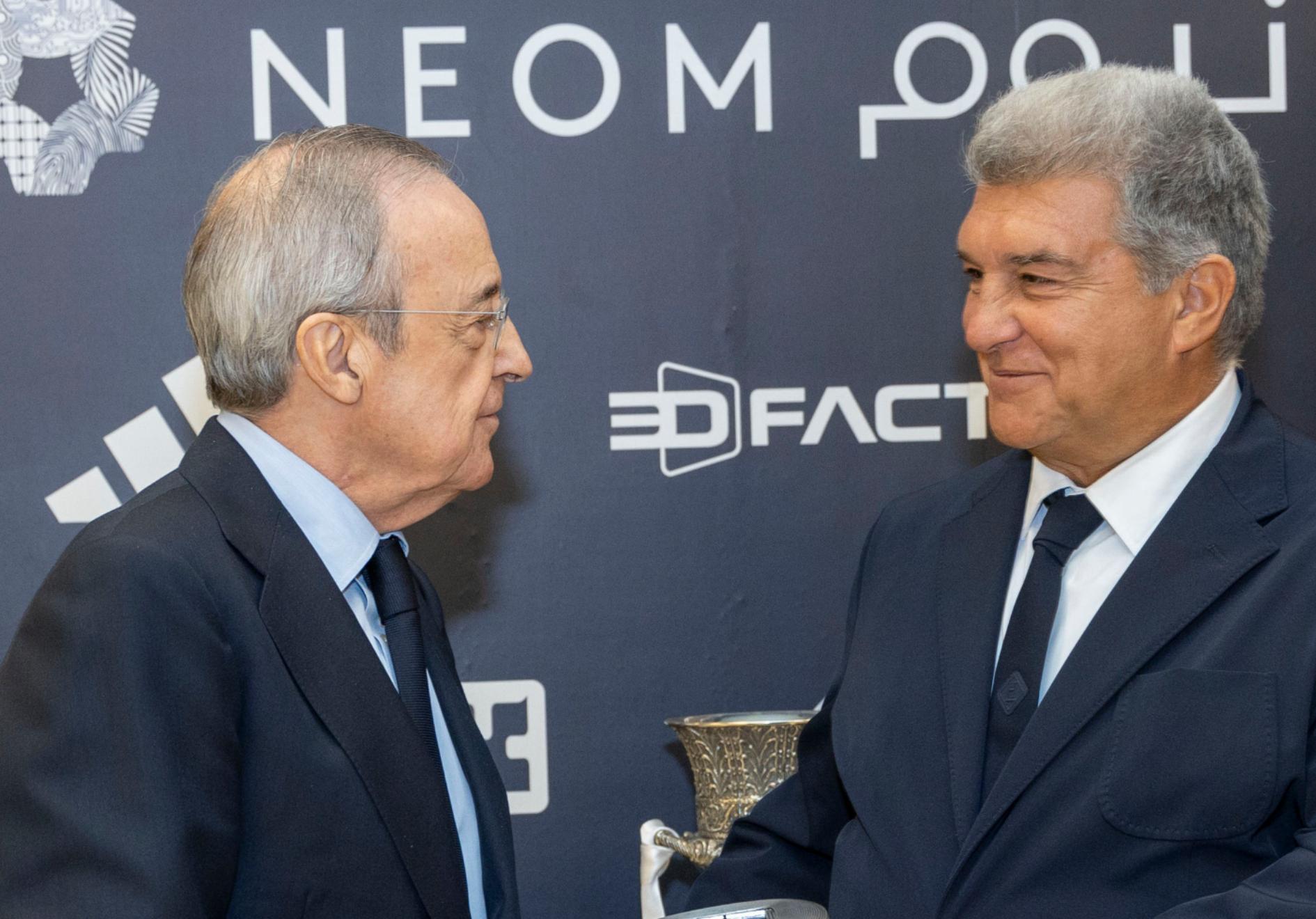 马卡：国家德比前老佛爷将和拉波尔塔共进午餐，讨论双方的分歧