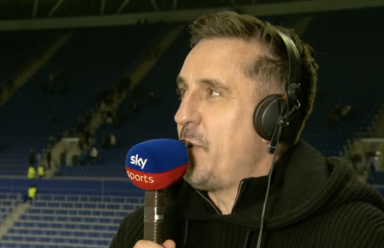 内维尔：目前英超每周都能保持高水平表现的球队只有阿森纳