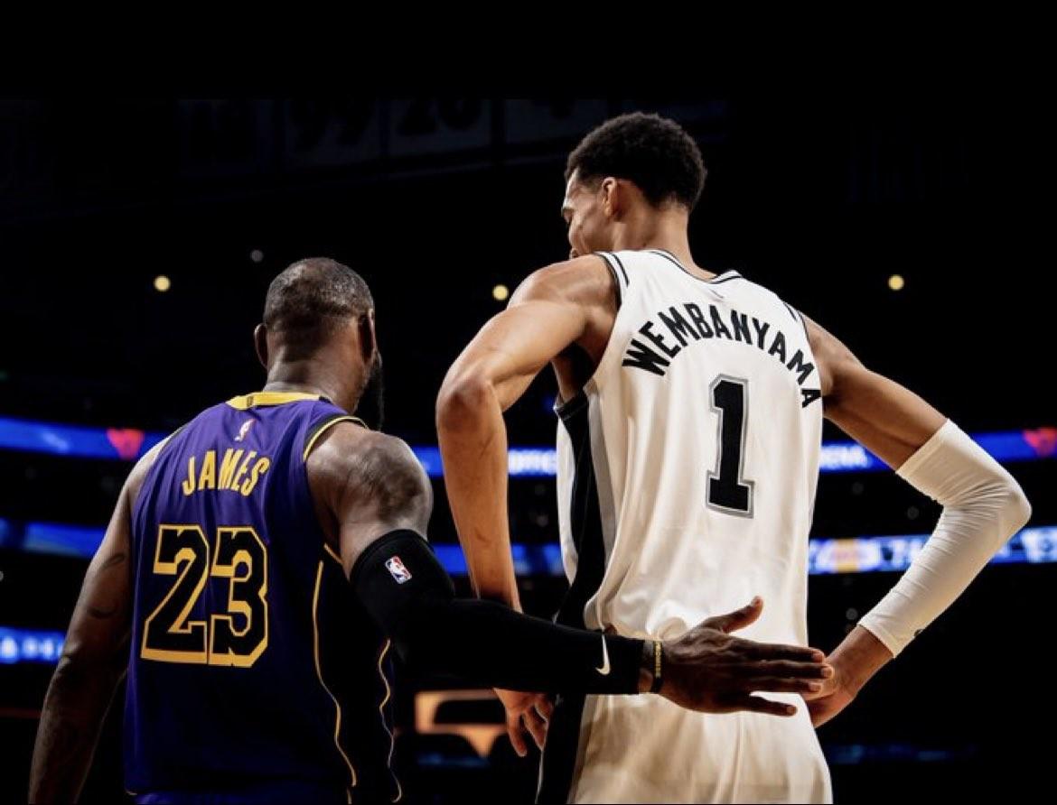 帕金斯：未来讨论GOAT时将在乔丹、詹姆斯和文班亚马中挑选