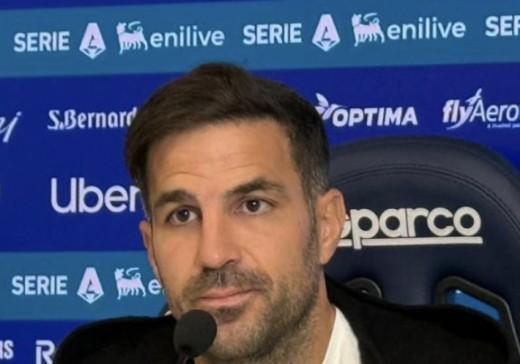 法布雷加斯：第四听起来确实不错，那是我最喜欢的数字