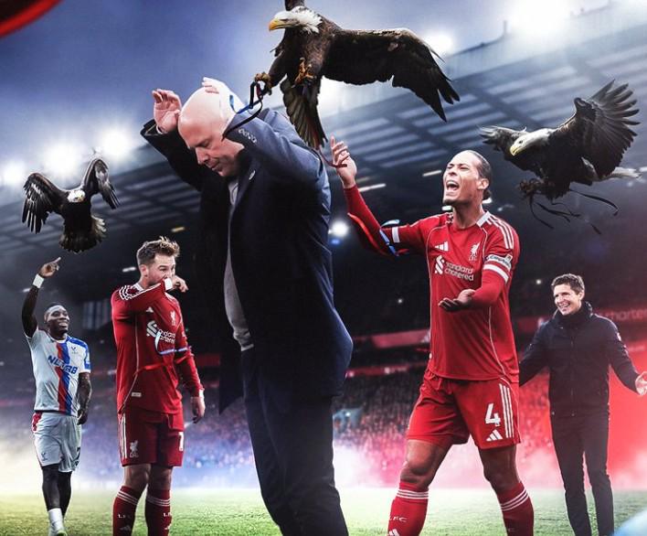 水晶宫本赛季已经3胜利物浦，并送给对手近7战的第6场败仗