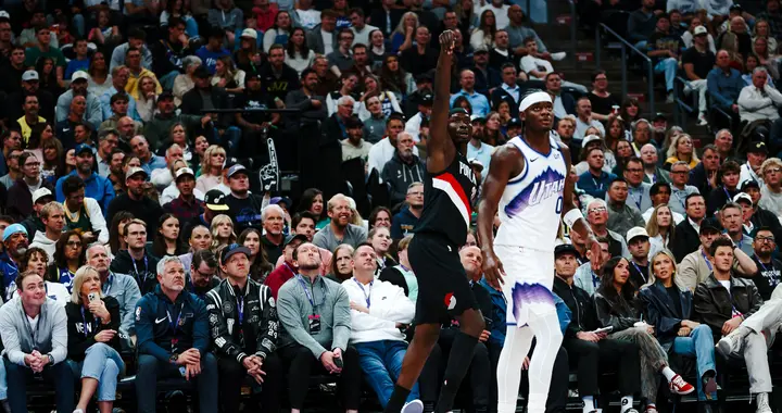 出场时间新低！杨瀚森仅打3分47秒开拓者轰136分险胜爵士