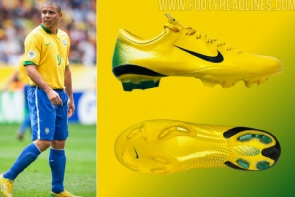 外媒：耐克将复刻大罗2006年世界杯战靴 11月中旬发售