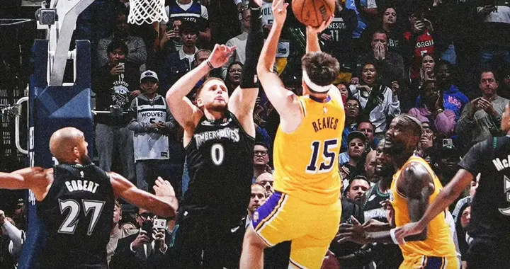 2战森林狼轰32+18！里夫斯就把艾顿喂撑了，东詹回归湖人得多强啊