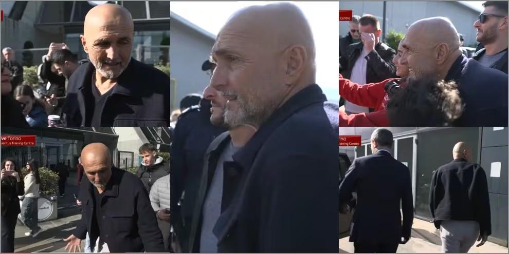 斯帕莱蒂抵达尤文总部，受到球迷夹道欢迎