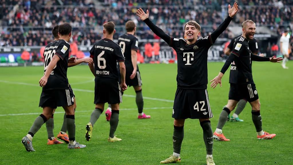 拜仁连续19场德甲主场进球2+，上一次没做到正是对阵勒沃库森