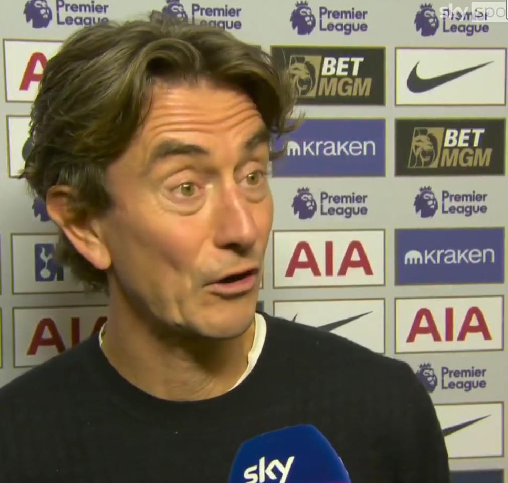 弗兰克：今天这套阵容面对切尔西，非常有希望全取三分