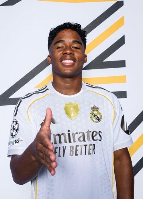 跟队：里昂想租借恩德里克，皇马目前还不想最终决定球员未来