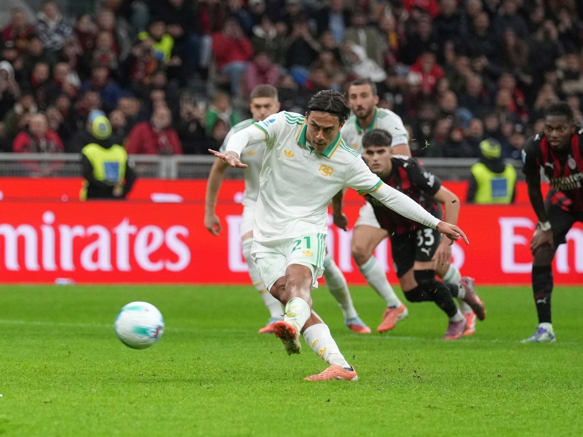 意媒：迪巴拉周二接受伤势检查，铁定无缘罗马本周两场比赛