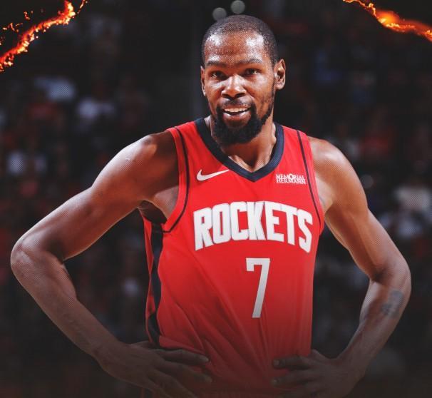 手感略差，杜兰特18投6中得21分6板5助1断1帽，三分8中2