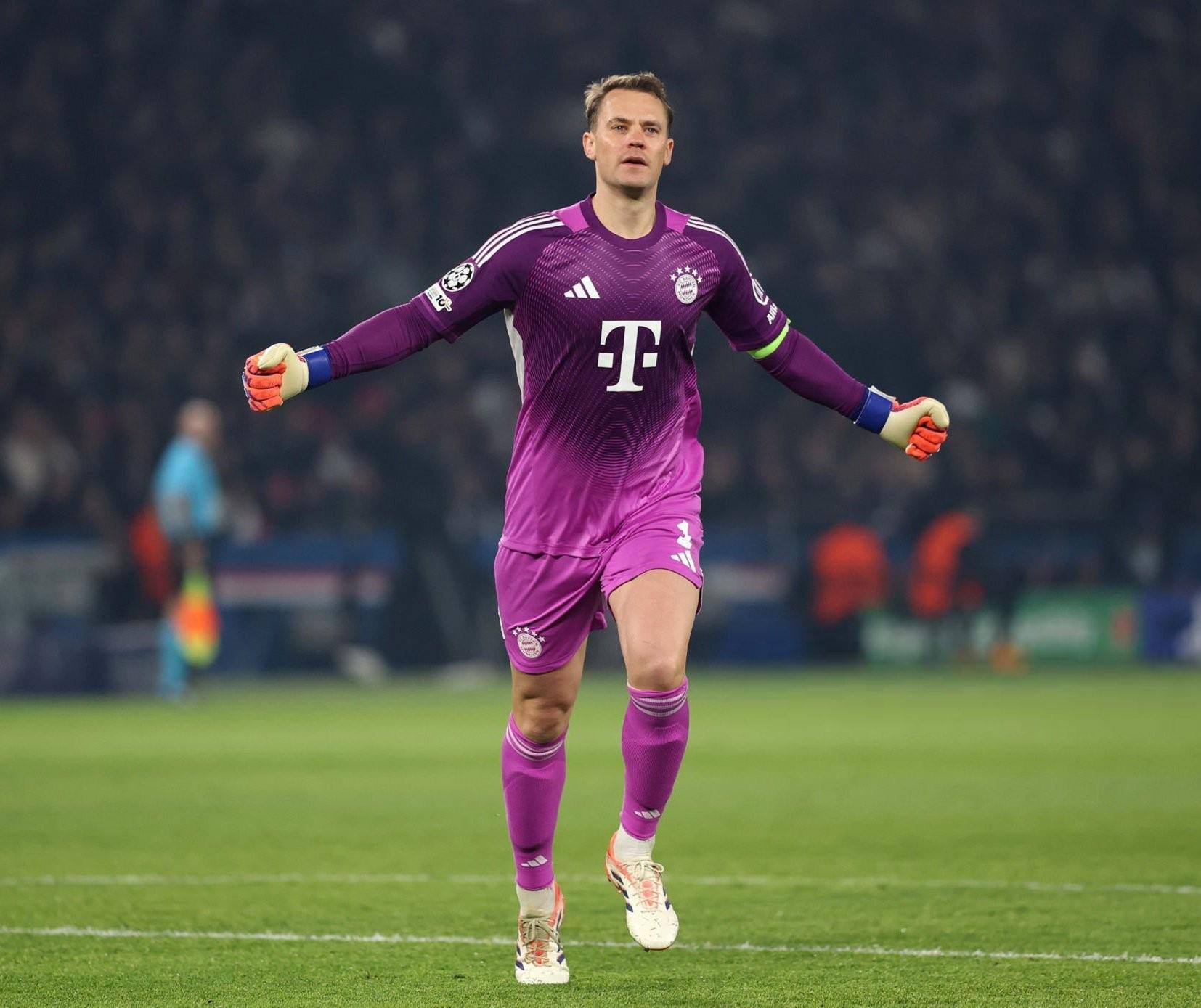 全场8次扑救，诺伊尔当选巴黎vs拜仁全场最佳