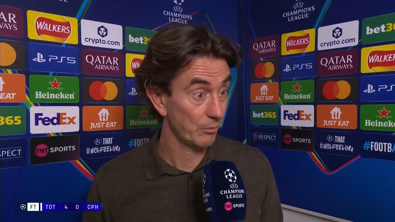 弗兰克：范德芬可能进了赛季最佳进球，就像梅西变成了中后卫