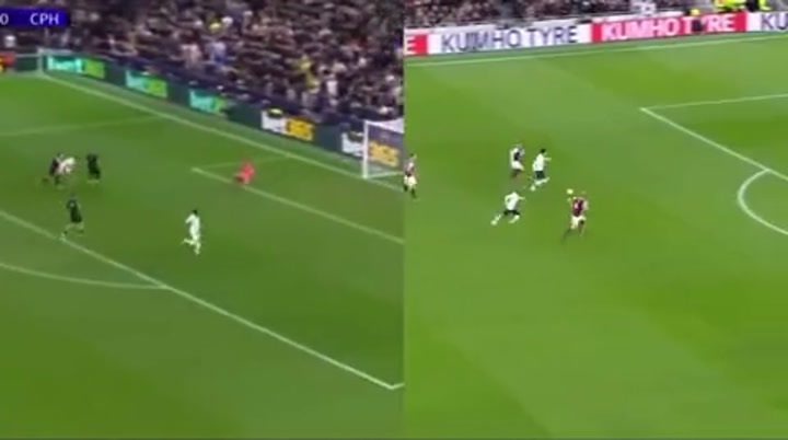 范德芬长途奔袭近80米劲射破门 完美复刻孙兴慜一条龙