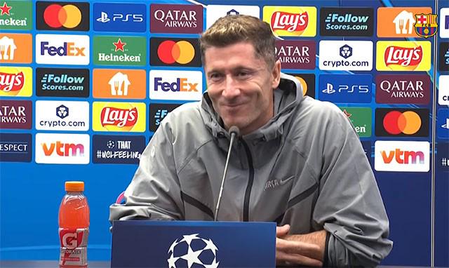 莱万：现在最好不要谈论亚马尔；合同的事我不着急