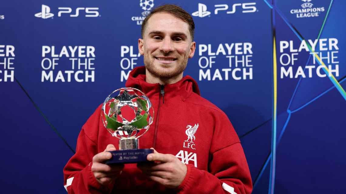 麦卡利斯特：庆祝动作是献给家人的；希望梅西能一直在国家队