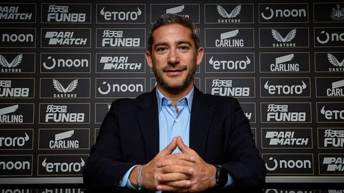 邮报：纽卡首席商务官已被安排休园艺假，年底将转投尤文