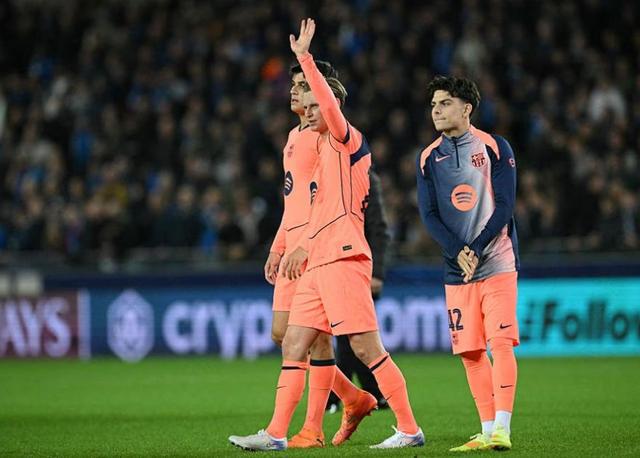 德容：我们知道布鲁日在主场非常强大，我们本可以做得更好