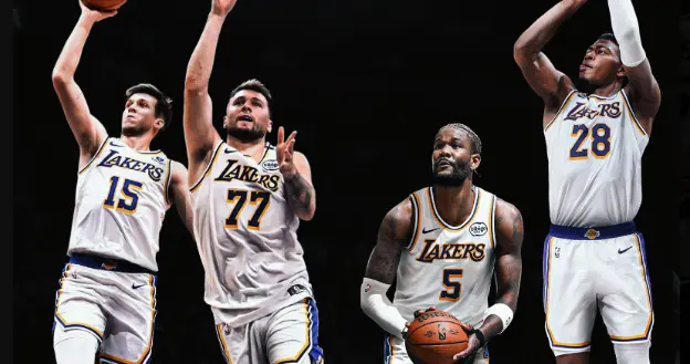 中距离大师！湖人四名球员中投准星联盟前十东契奇居首