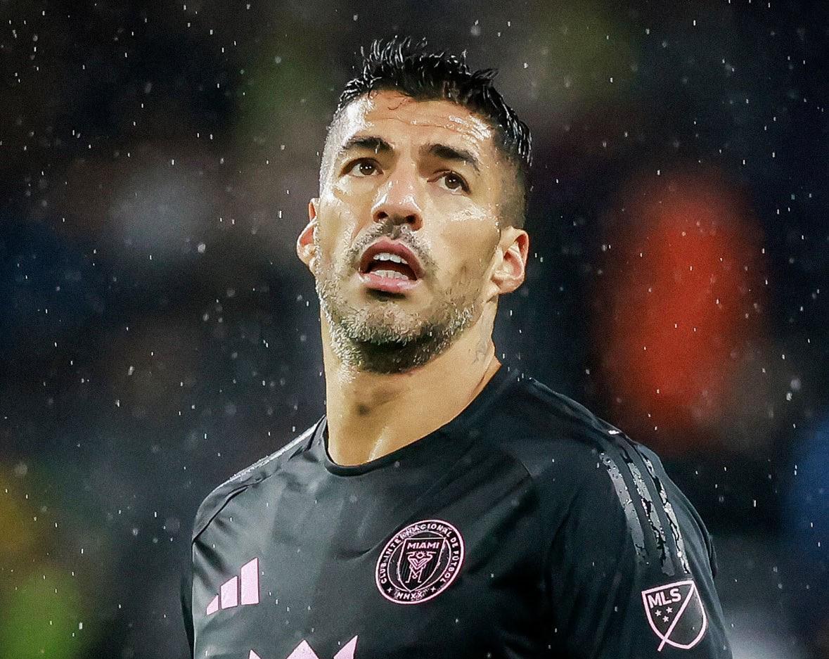 苏亚雷斯因踢人事后被美职联禁赛一场，迈阿密国际发声明表态