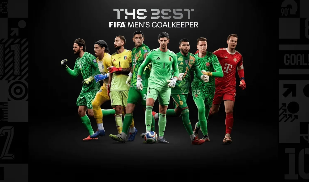 FIFA年度最佳门将候选：多纳鲁马、拉亚、库尔图瓦在列