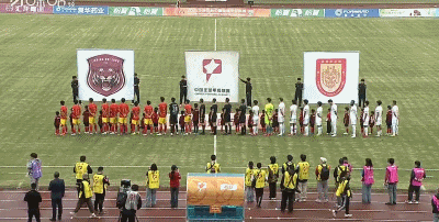 半场：上海嘉定汇龙0-0重庆铜梁龙，莱昂纳多、卡里略造险