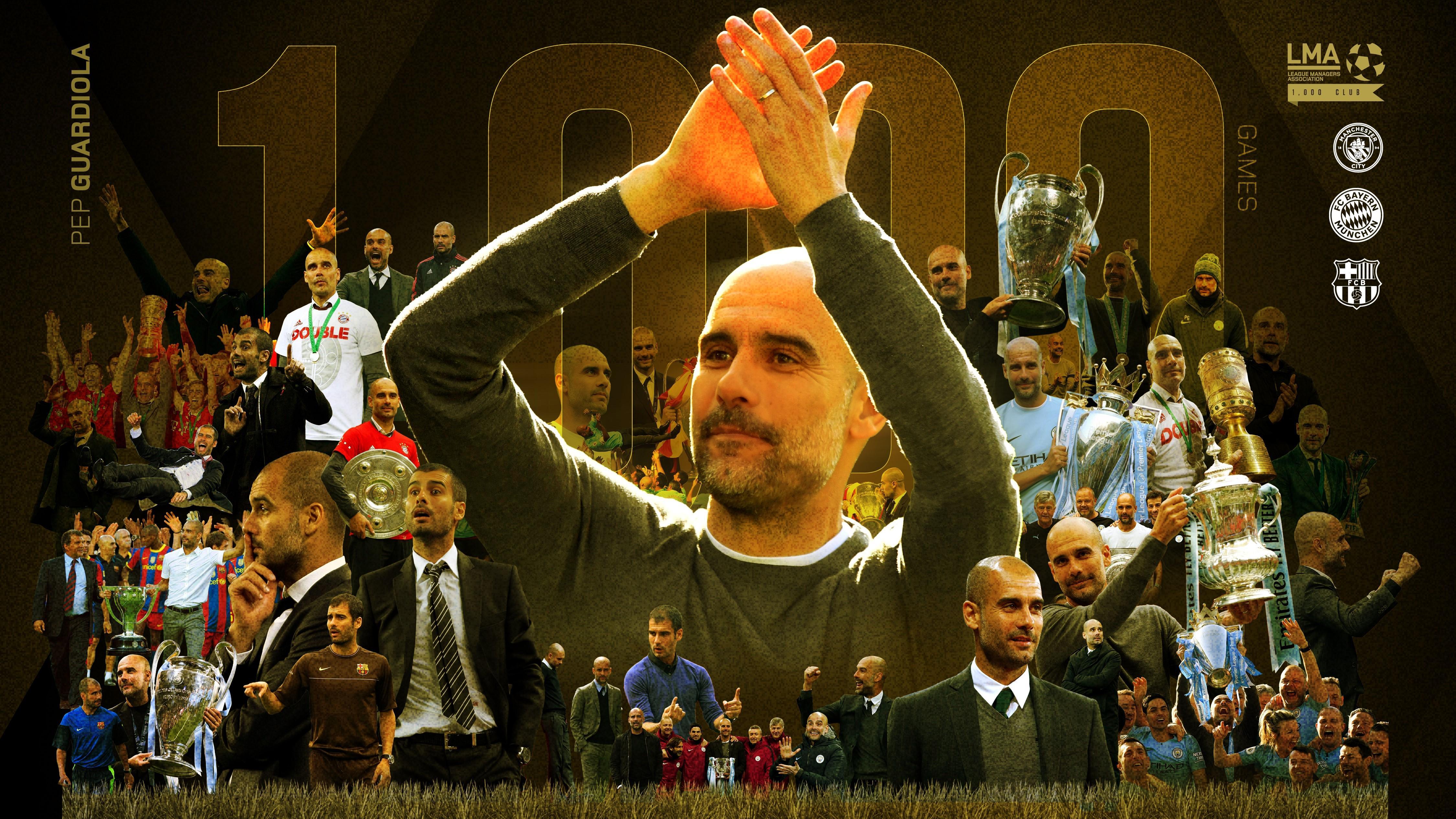 将迎执教生涯第1000场比赛，瓜帅入选LMA名人堂千场俱乐部